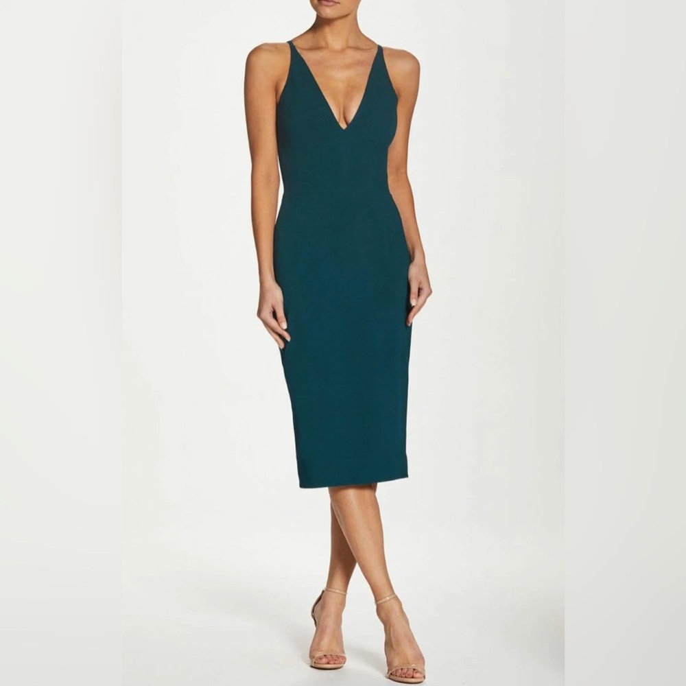 Dress the population Lyla Dress - Pine